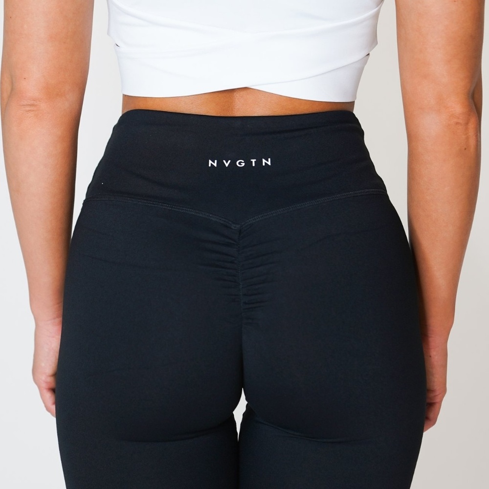 NVGTN Black Scrunch leggings